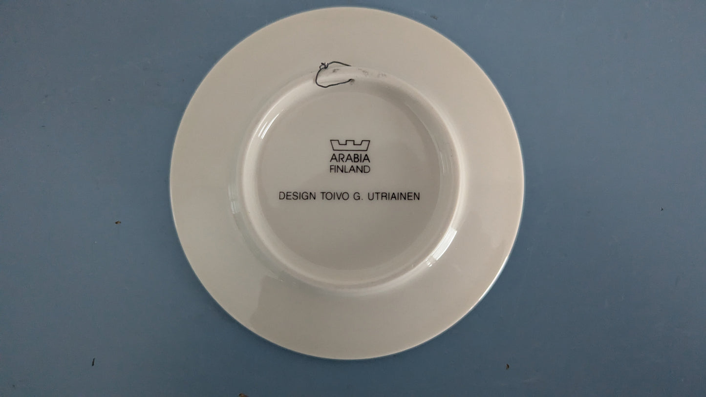 Arabia Talvi Lapissa Seinälautanen (1995, Toivo G. Utriainen)