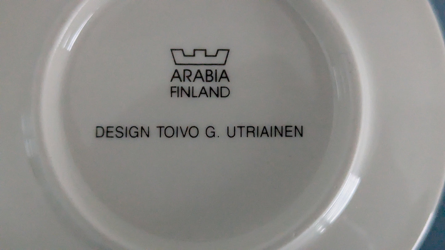 Arabia Talvi Lapissa Seinälautanen (1995, Toivo G. Utriainen)