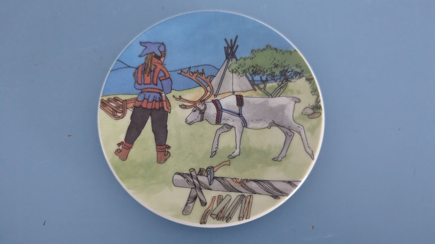 Arabia Kevät Lapissa Seinälautanen (1995, Toivo G. Utriainen)