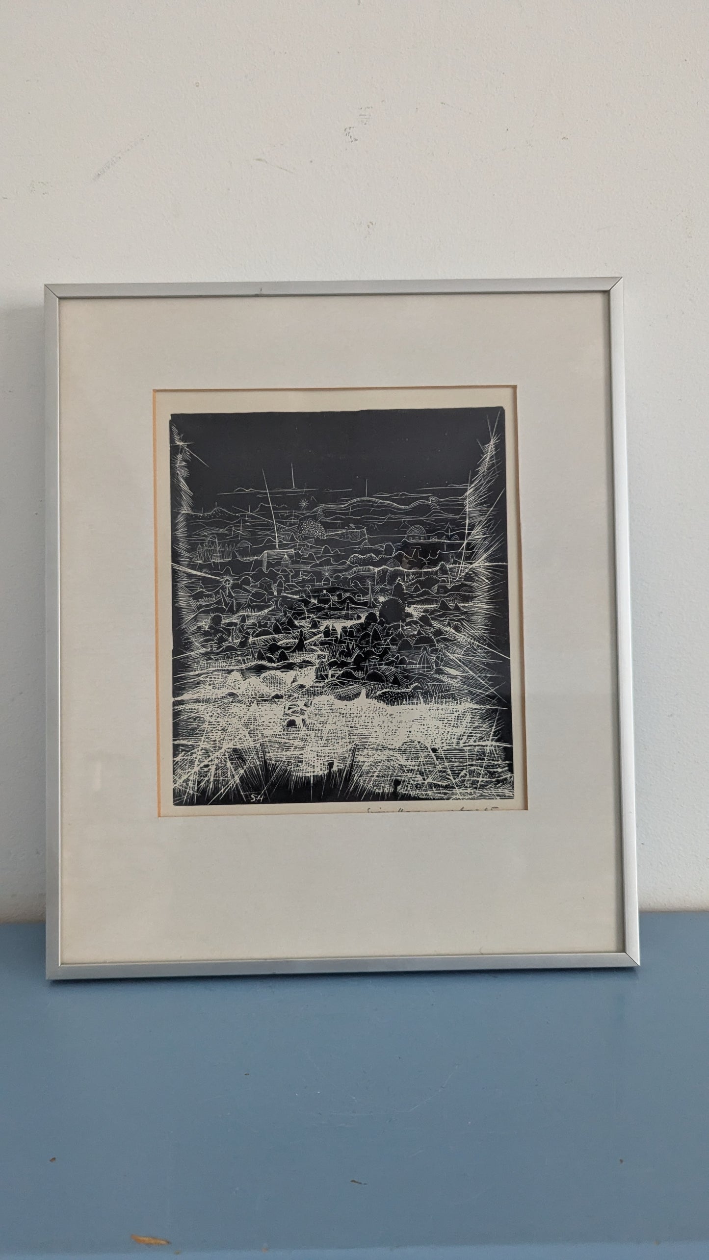 Simo Hannula - Signeerattu Litografia (1965)