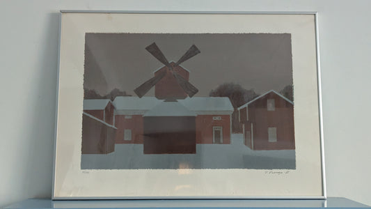 Veikko Vionoja - Signeerattu Litografia (10/100, 1985)