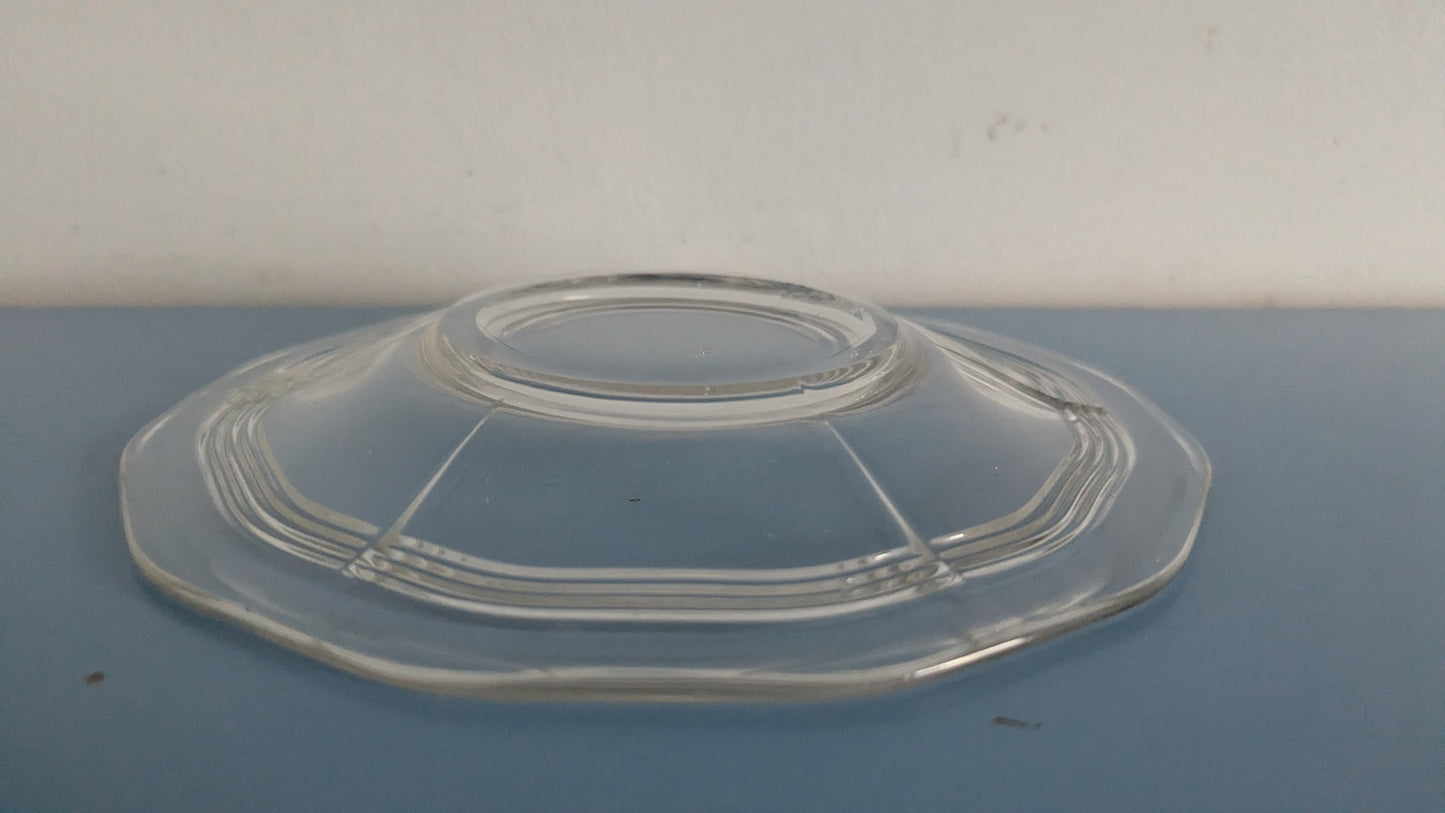 Riihimäen Lasi - 7219 Leivoslautanen / Leipälautanen (5kpl, 1930-1940-luku)