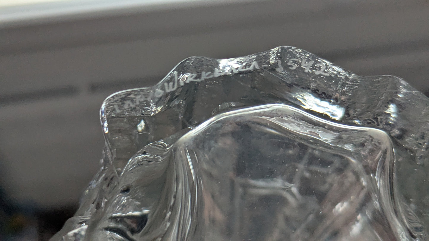 Iittala 3542 Maljakko (1960-1970-luku, Signeerattu, Tapio Wirkkala)