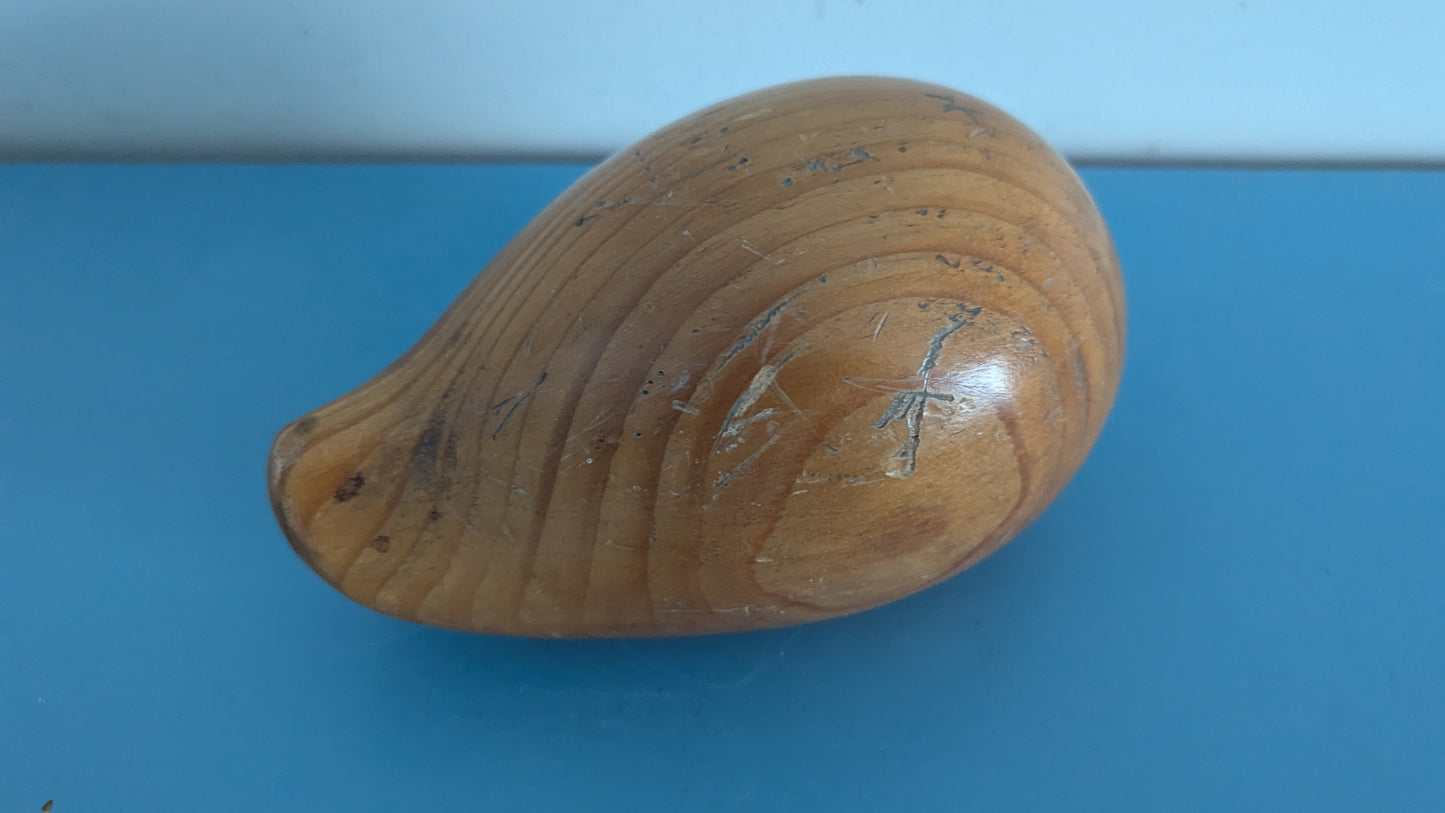 Sakari Pykäkä - Puuveistos (Signeerattu)