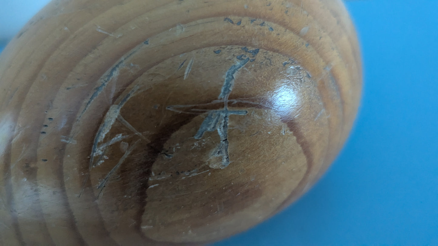 Sakari Pykäkä - Puuveistos (Signeerattu)