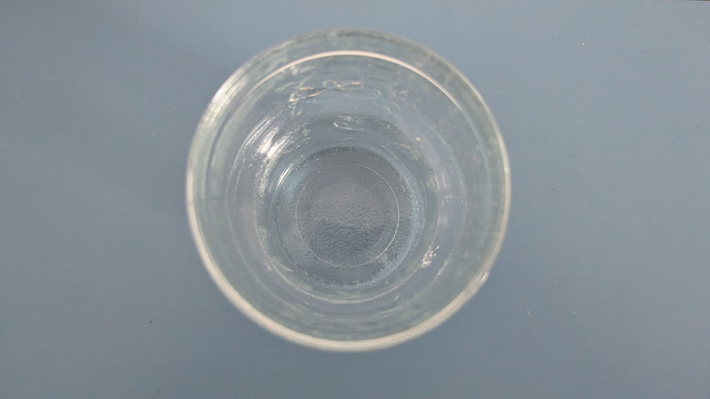 Riihimäen Lasi Ruusu Kuvioinen Juomalasi (20cl, 5kpl, 1970-luku)