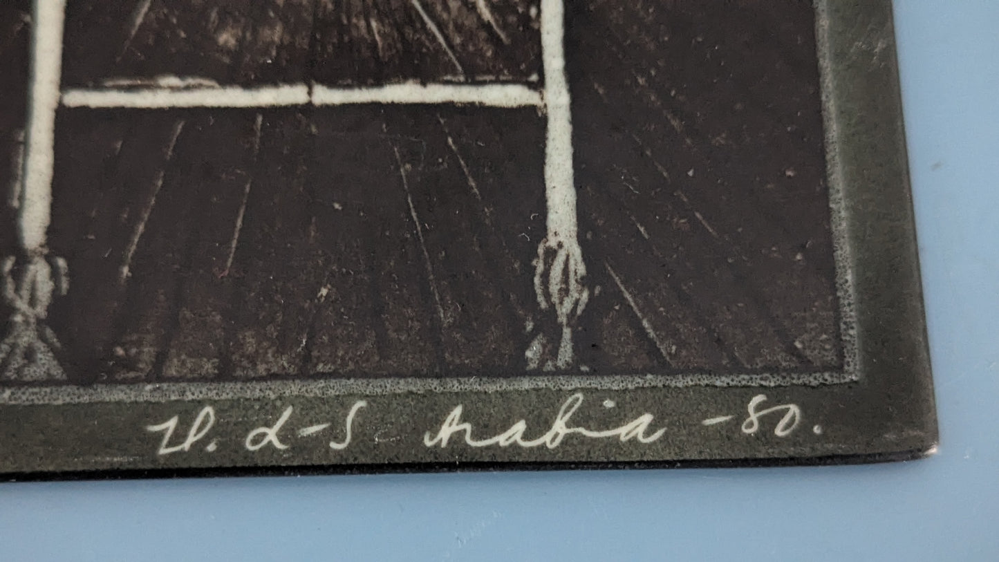 Arabia Maalausteline Seinälaatta (1980, Heljä Liukko-Sundström)