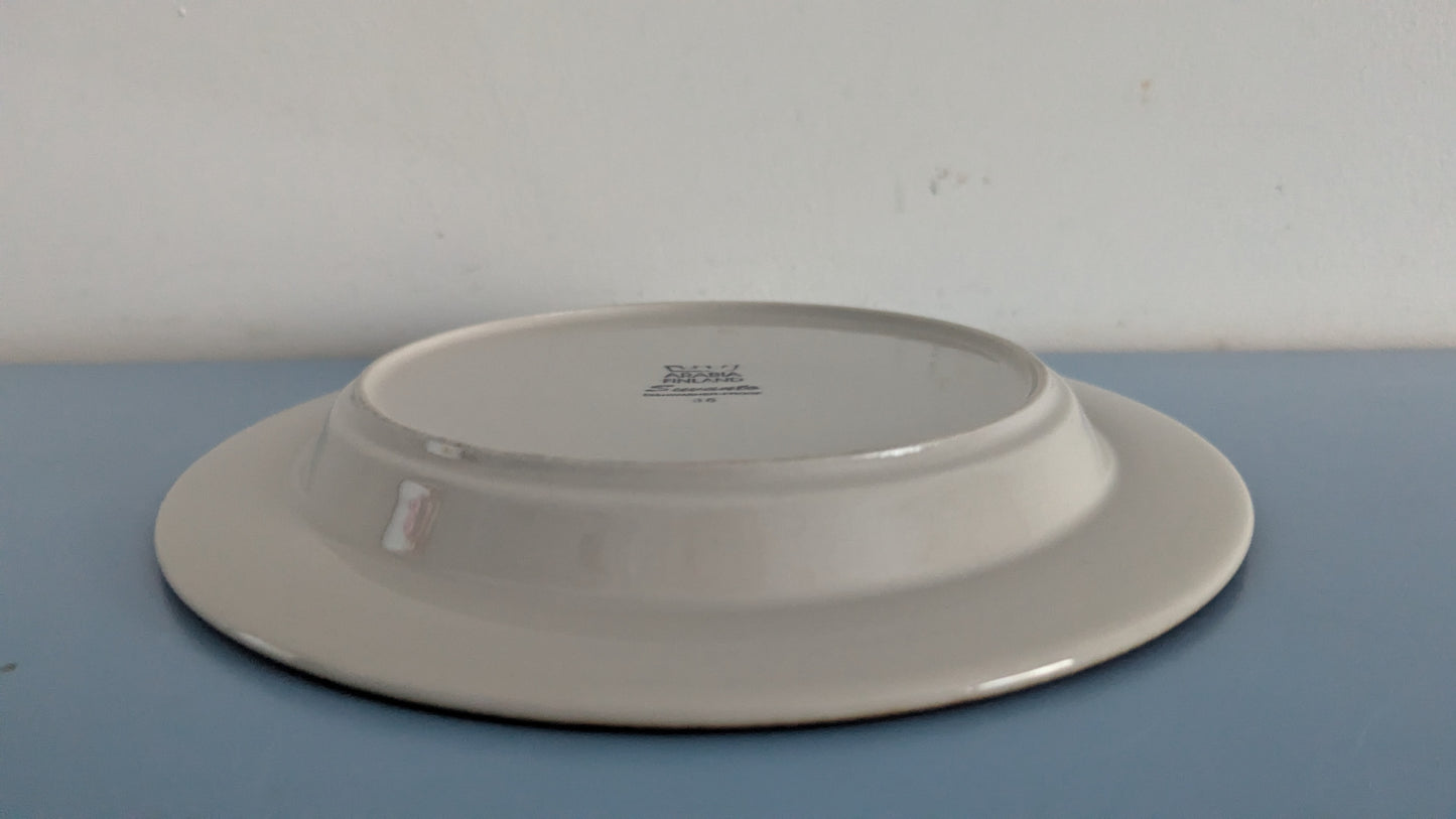 Arabia Suvanto Salaattilautanen (4kpl, 1985-1988, Raija Uosikkinen)