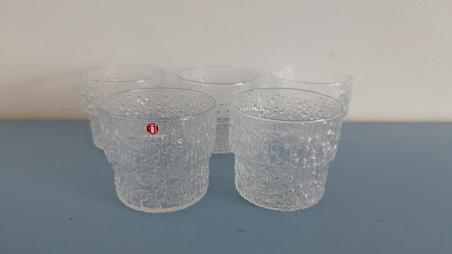 Iittala Paadar Liköörilasi (5kpl, 18cl, 1970-1976, Tapio Wirkkala)
