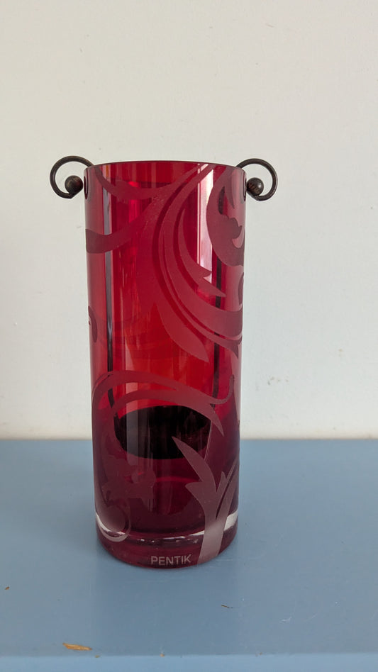 Pentik Kuvioitu Tuikkumaljakko (Korkeus: 19.5cm)