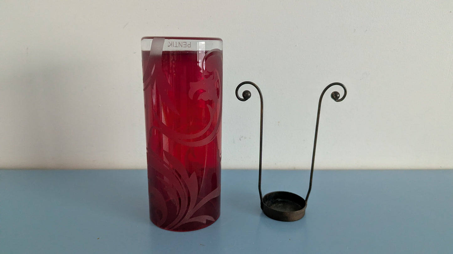 Pentik Kuvioitu Tuikkumaljakko (Korkeus: 19.5cm)