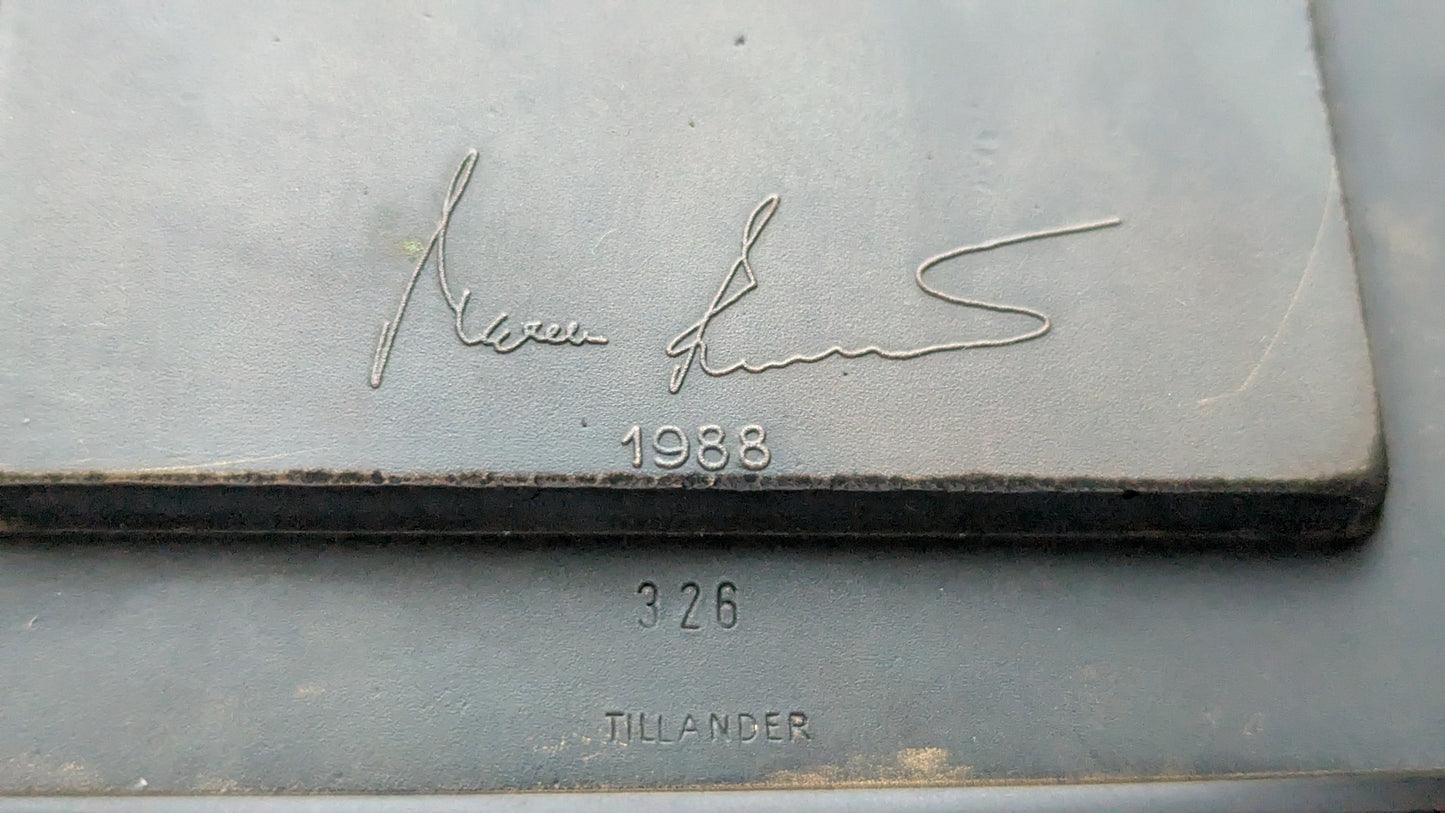 Kimmo Pyykkö - Mauno Koivisto Mitali / Reliefi (1988, Pronssi, Tillander)