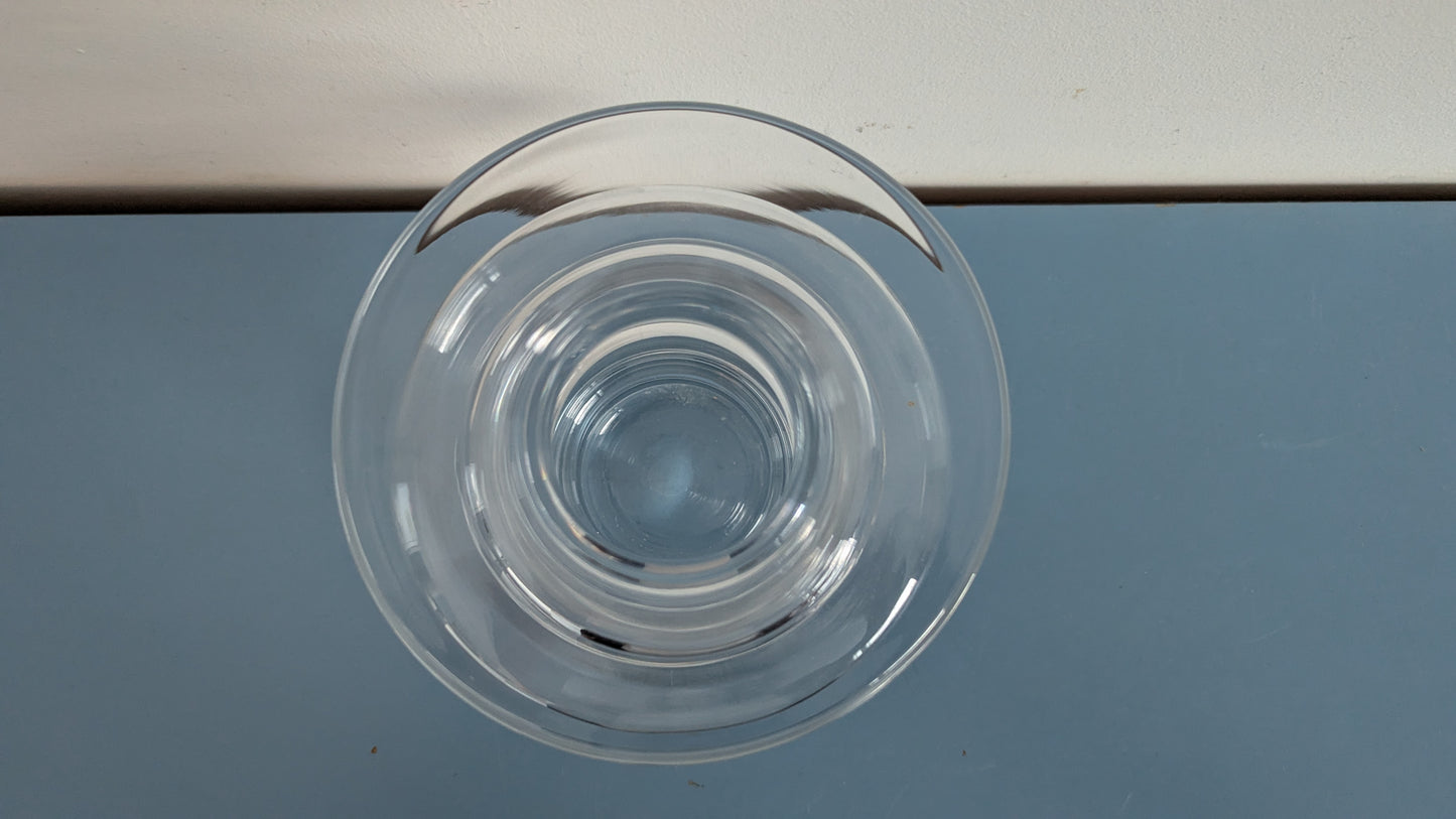 Riihimäen Lasi Tornado Maljakko (1970-1976, Signeerattu, Tamara Aladin)