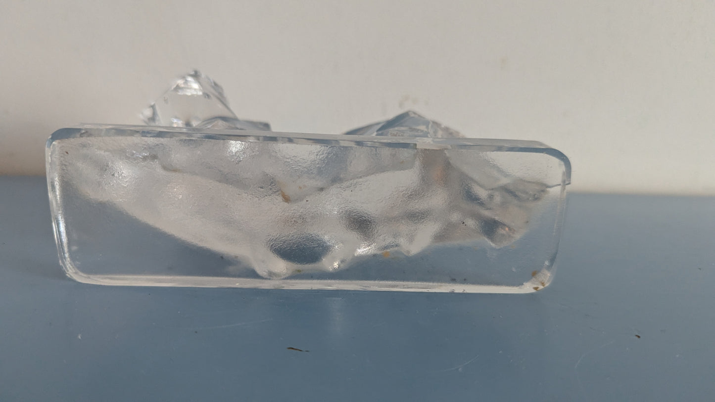 Baccarat - Kubistinen Tiikeri Figuuri (1925, Georges Chevalier)