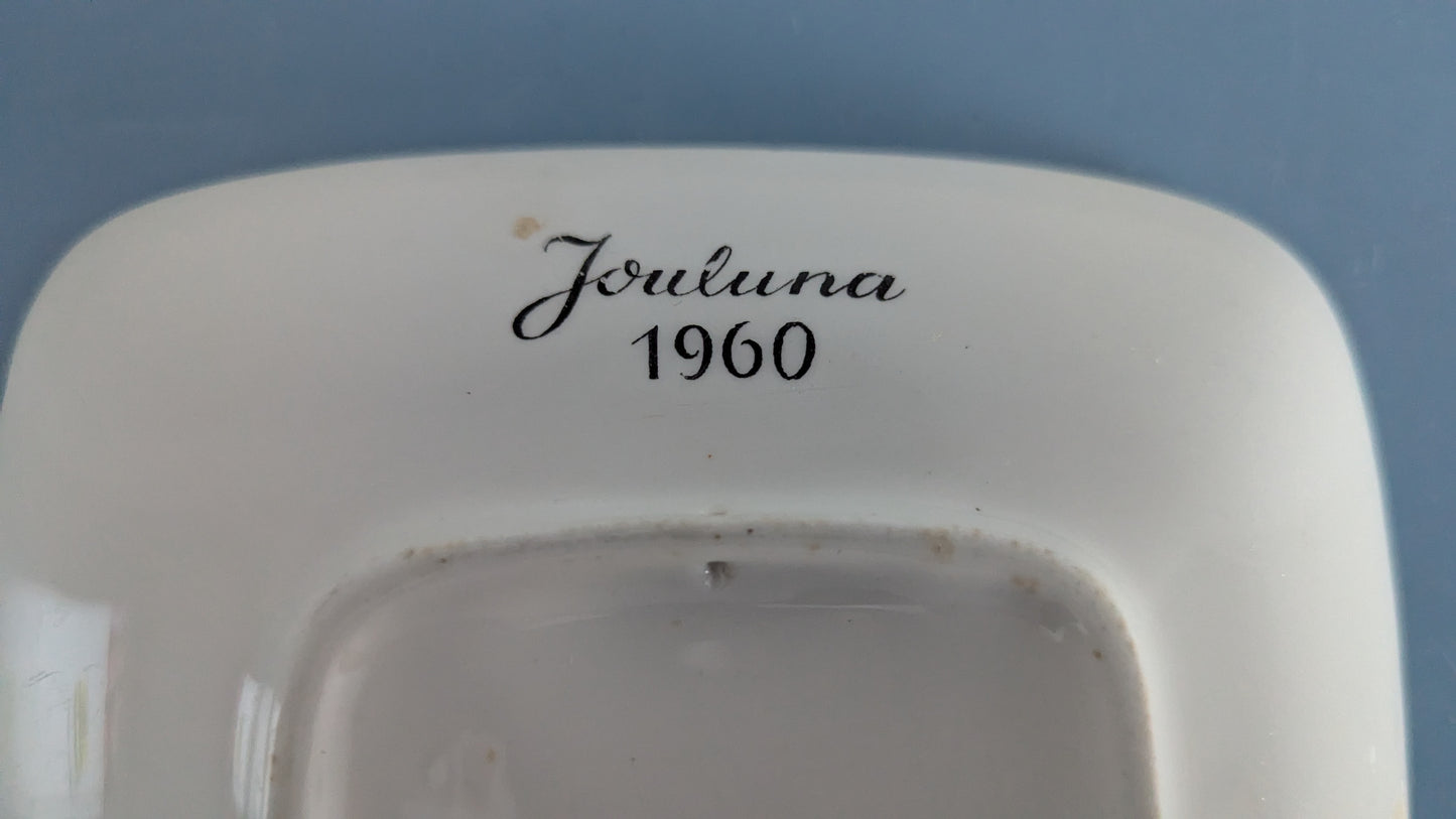 Arabia Turun Verka Oy Koristelautanen (1960, Raija Uosikkinen)