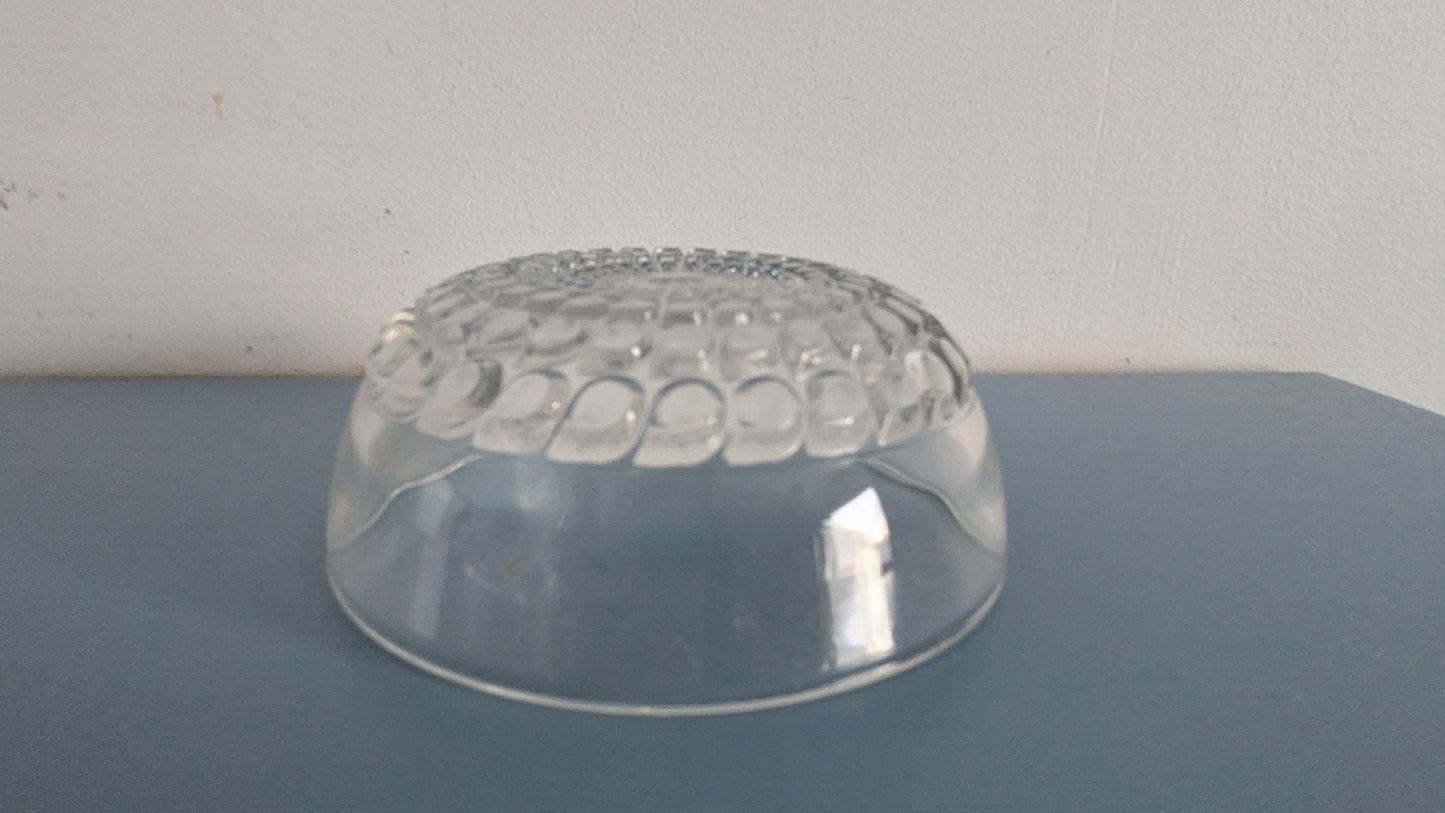 Riihimäen Lasi Merja Annoskulho (3kpl, 1974-1976, Tamara Aladin)