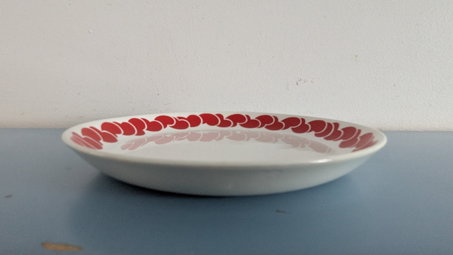 Arabia Pilvi Leivoslautanen / Leipälautanen (5kpl, 1970-luvun Alku, Inkeri Leivo)