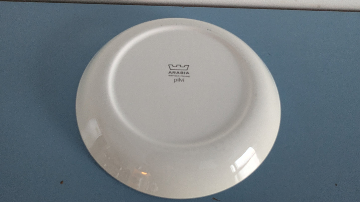 Arabia Pilvi Leivoslautanen / Leipälautanen (5kpl, 1970-luvun Alku, Inkeri Leivo)