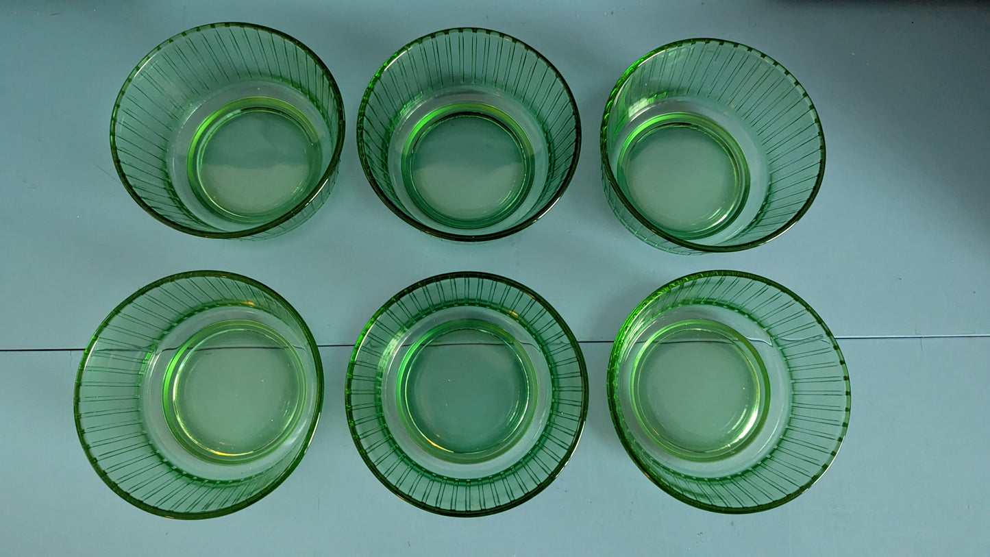 Tarbeklaas - Salat Annoskulho (6kpl, 1968, Mirjam Maasikas)