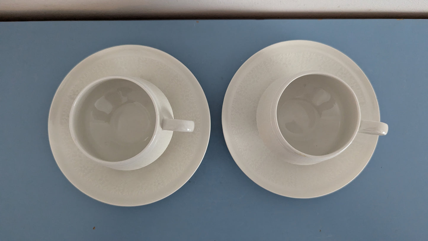 Arabia Pitsi Kahviastiasto Kahdelle Hengelle (4-osainen, 1967-1974)