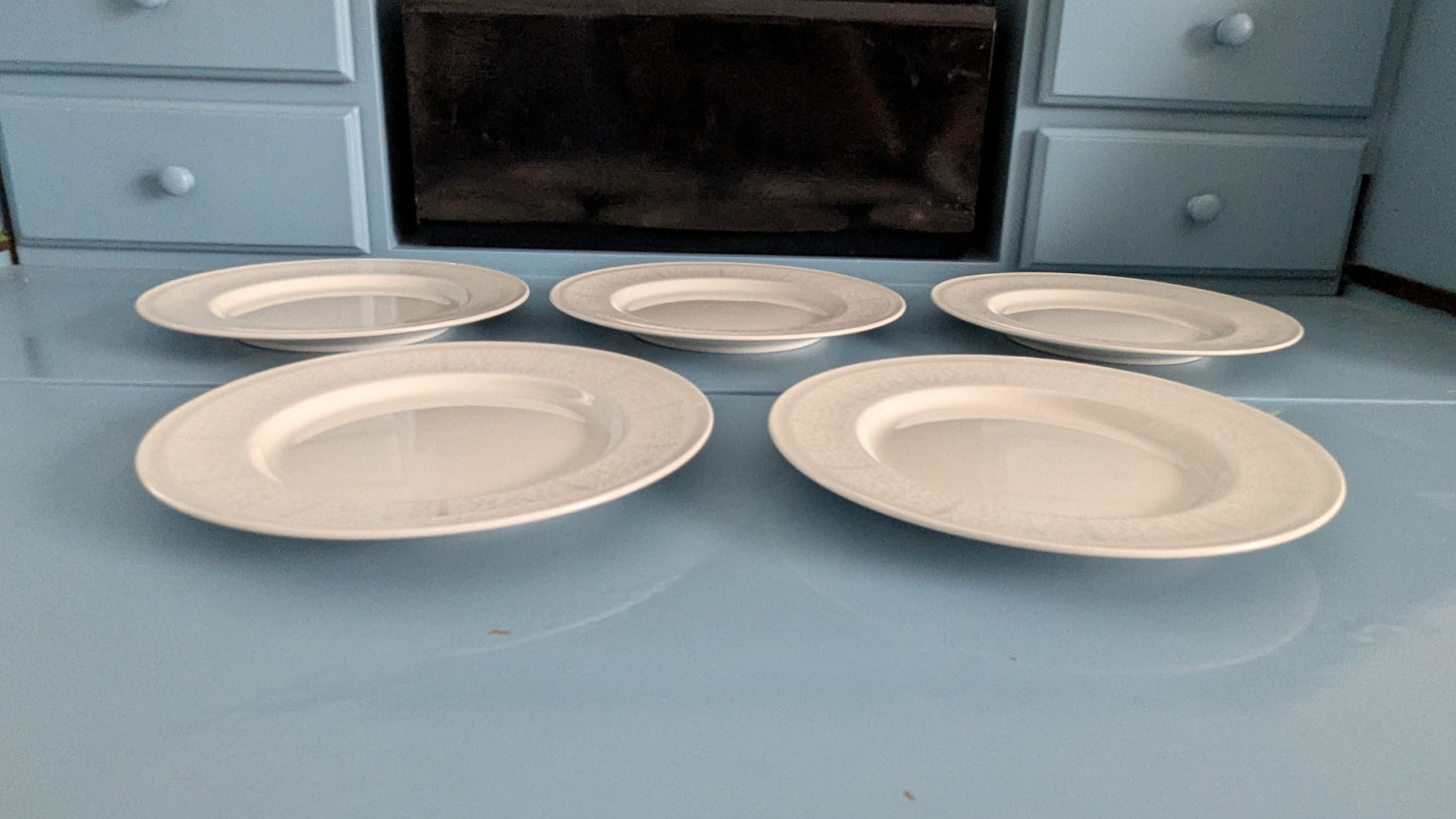 Arabia Pitsi Leipälautanen / Leivoslautanen (5kpl, 1967-1974, Raija Uosikkinen)