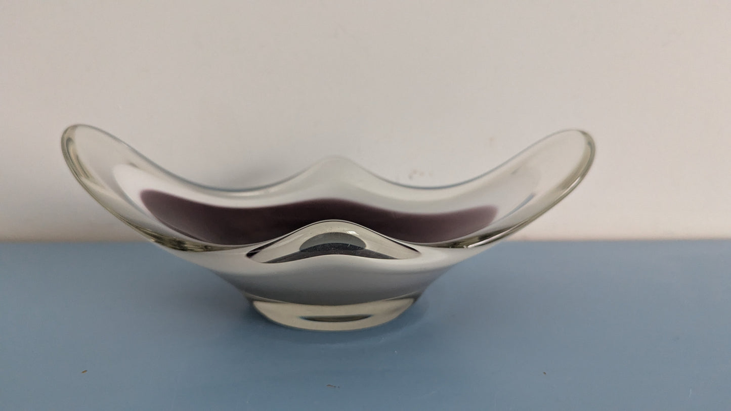 Kumela 3100 Kulho / Malja / Taidelasimalja (1964-1968, Signeerattu Sulo Grönberg)