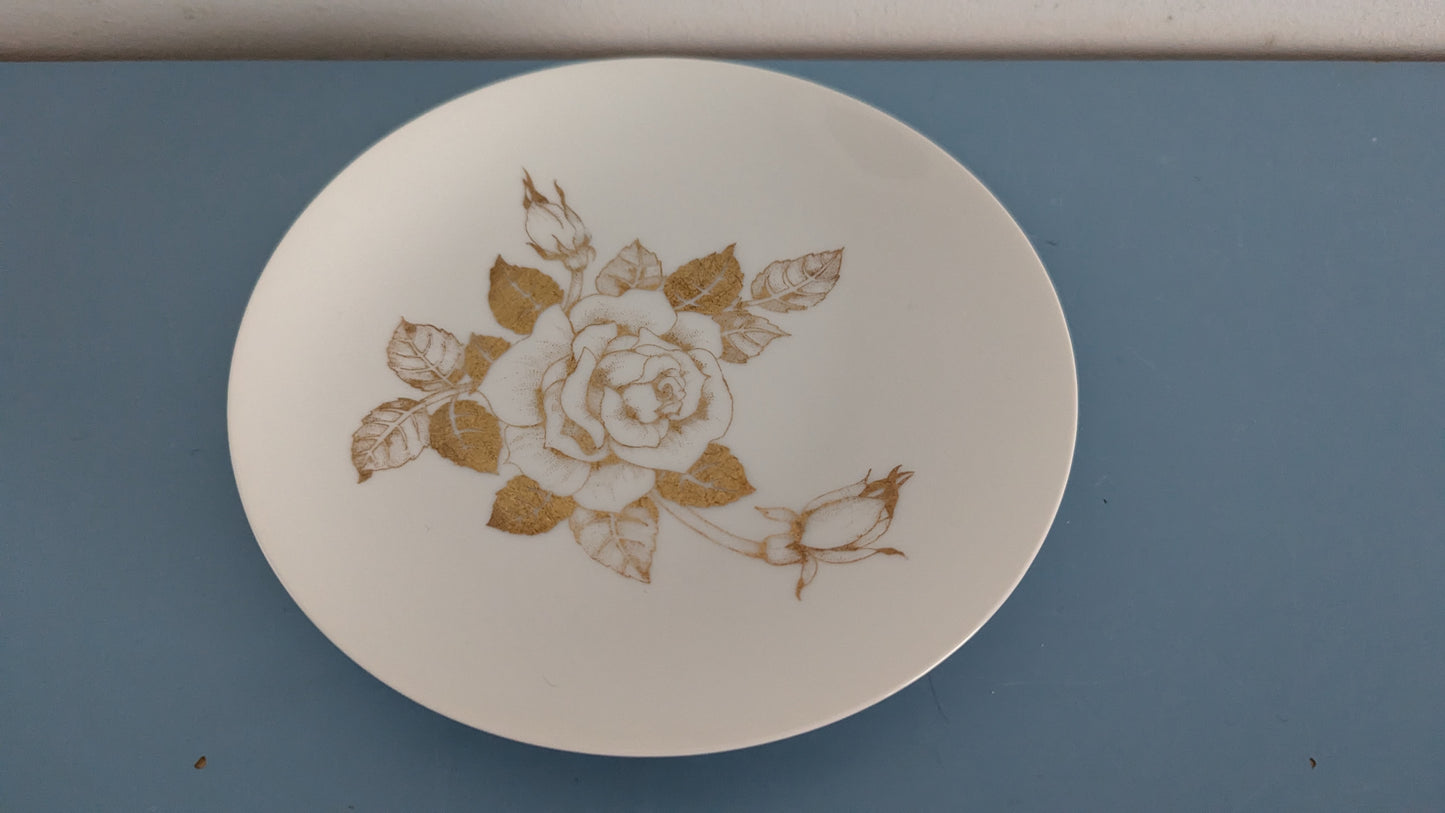 Arabia Kultaruusu Leivoslautanen / Leipälautanen (11kpl, 1974-1975)