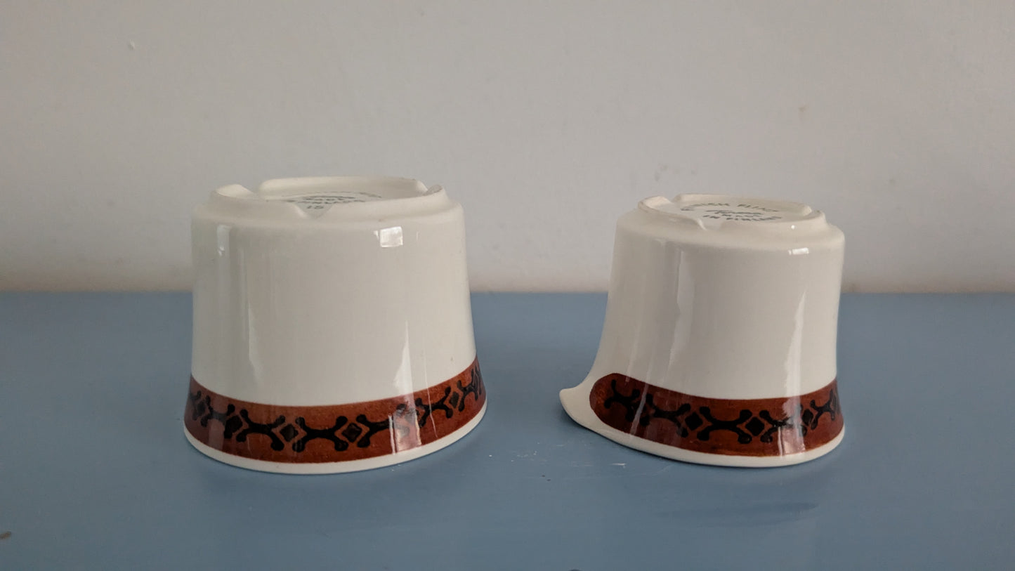 Arabia Teresa Sokerikko ja Kermakko (1970-luvun Alku)