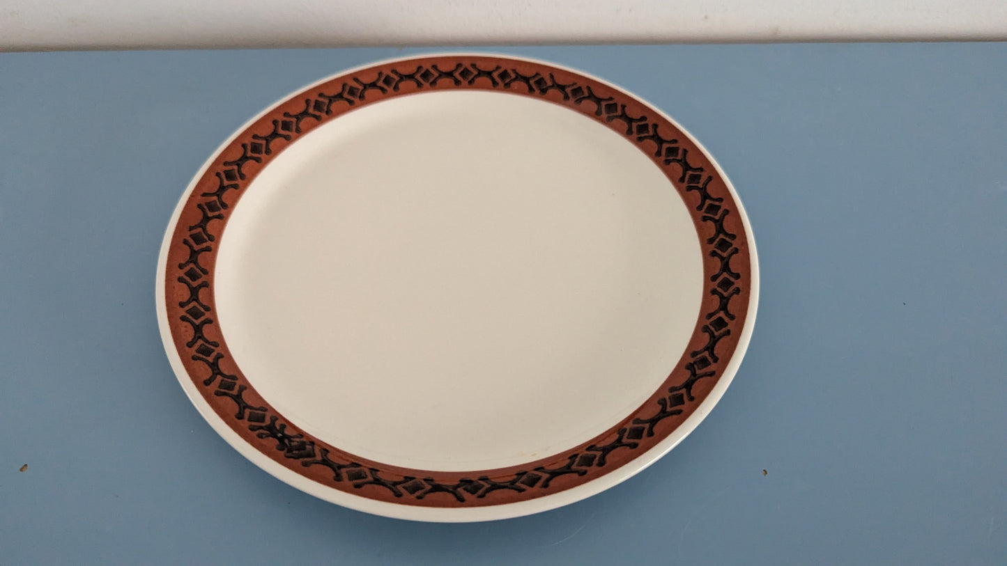 Arabia Teresa Leivoslautanen / Leipälautanen (6kpl, 1970-luvun Alku)