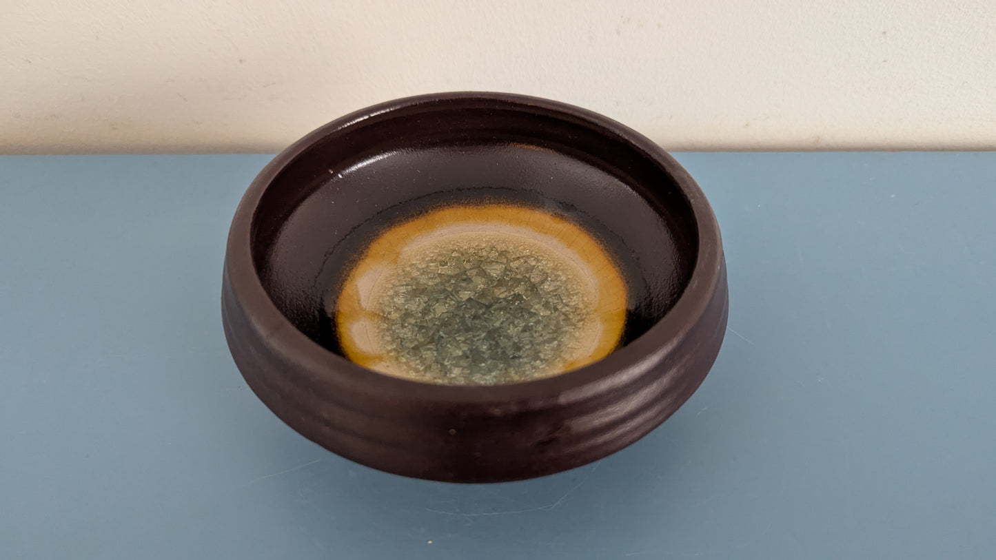 Kupittaan Savi Kulho / Malja (1960-luku, Tarralla)