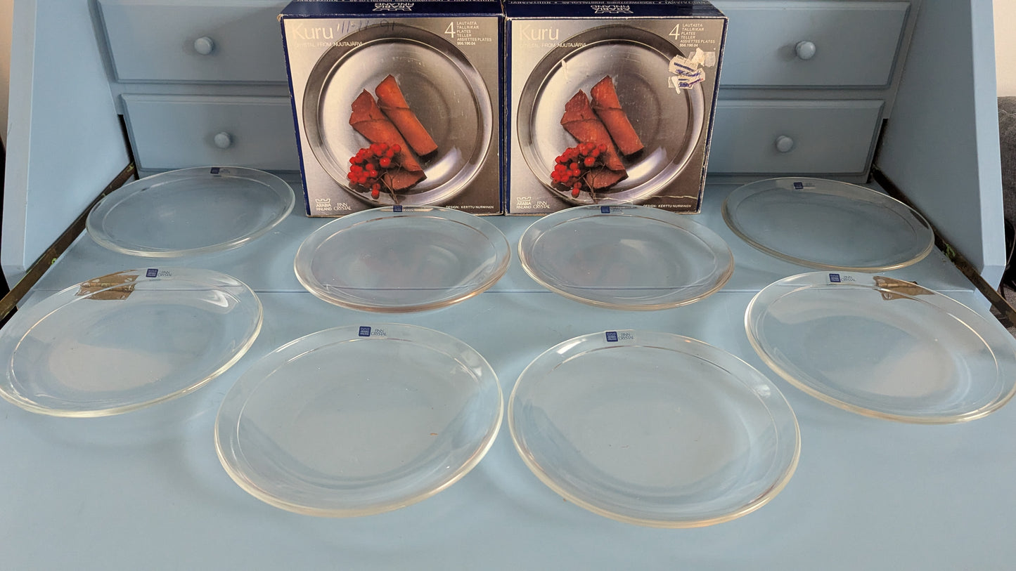 Nuutajärvi Kuru Leipälautanen (8kpl, 1986, Alk. Paketeissa, Kerttu Nurminen)