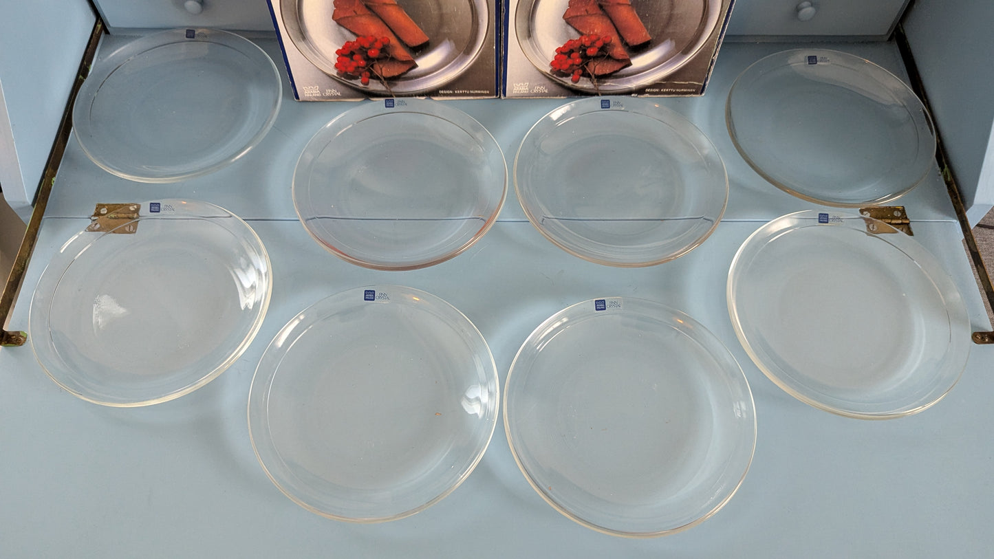 Nuutajärvi Kuru Leipälautanen (8kpl, 1986, Alk. Paketeissa, Kerttu Nurminen)