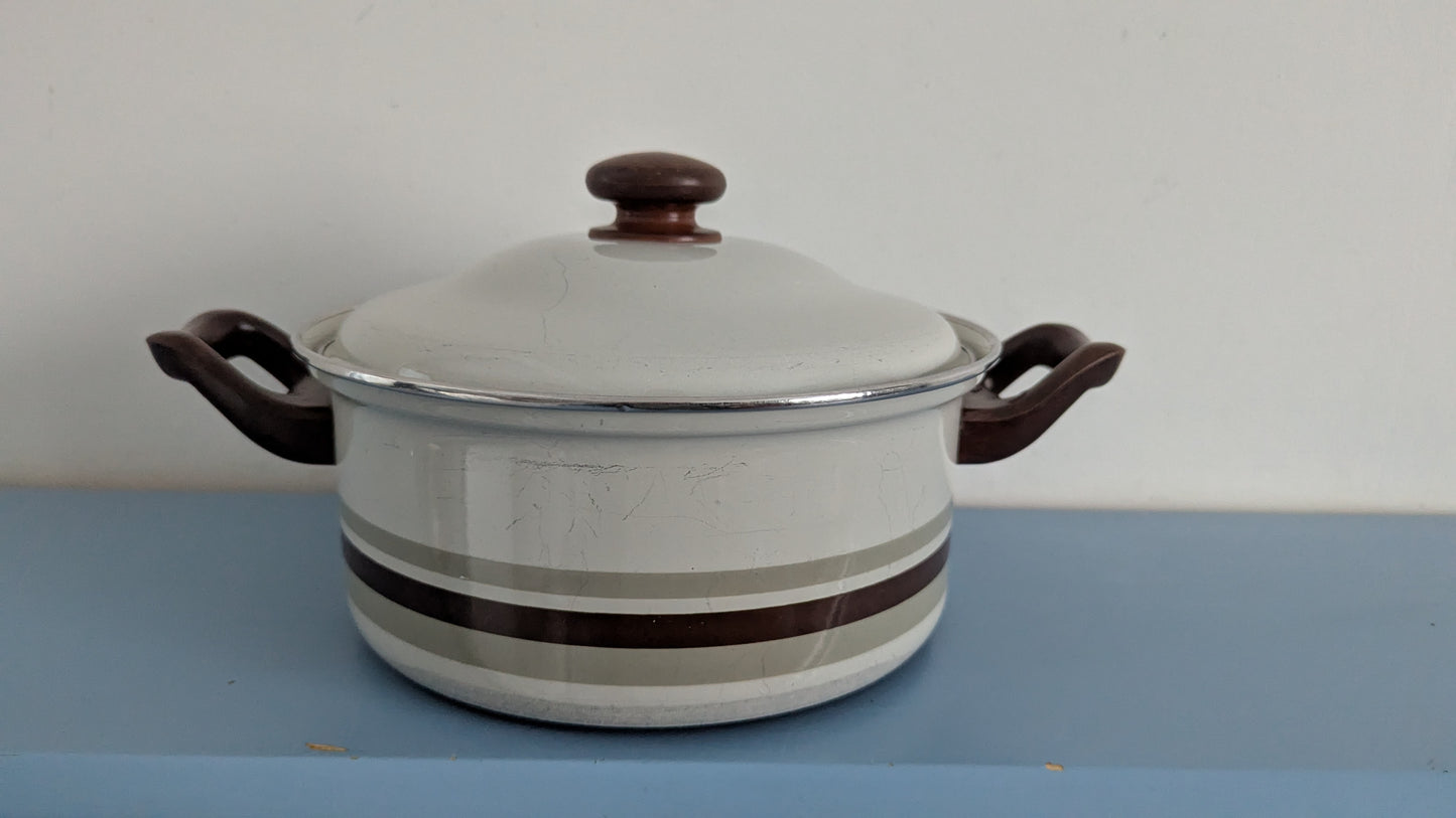 Finel / Arabia - Wihtori Kumina Emalikattila (1978, 2.6 Litraa, Heikki Orvola)