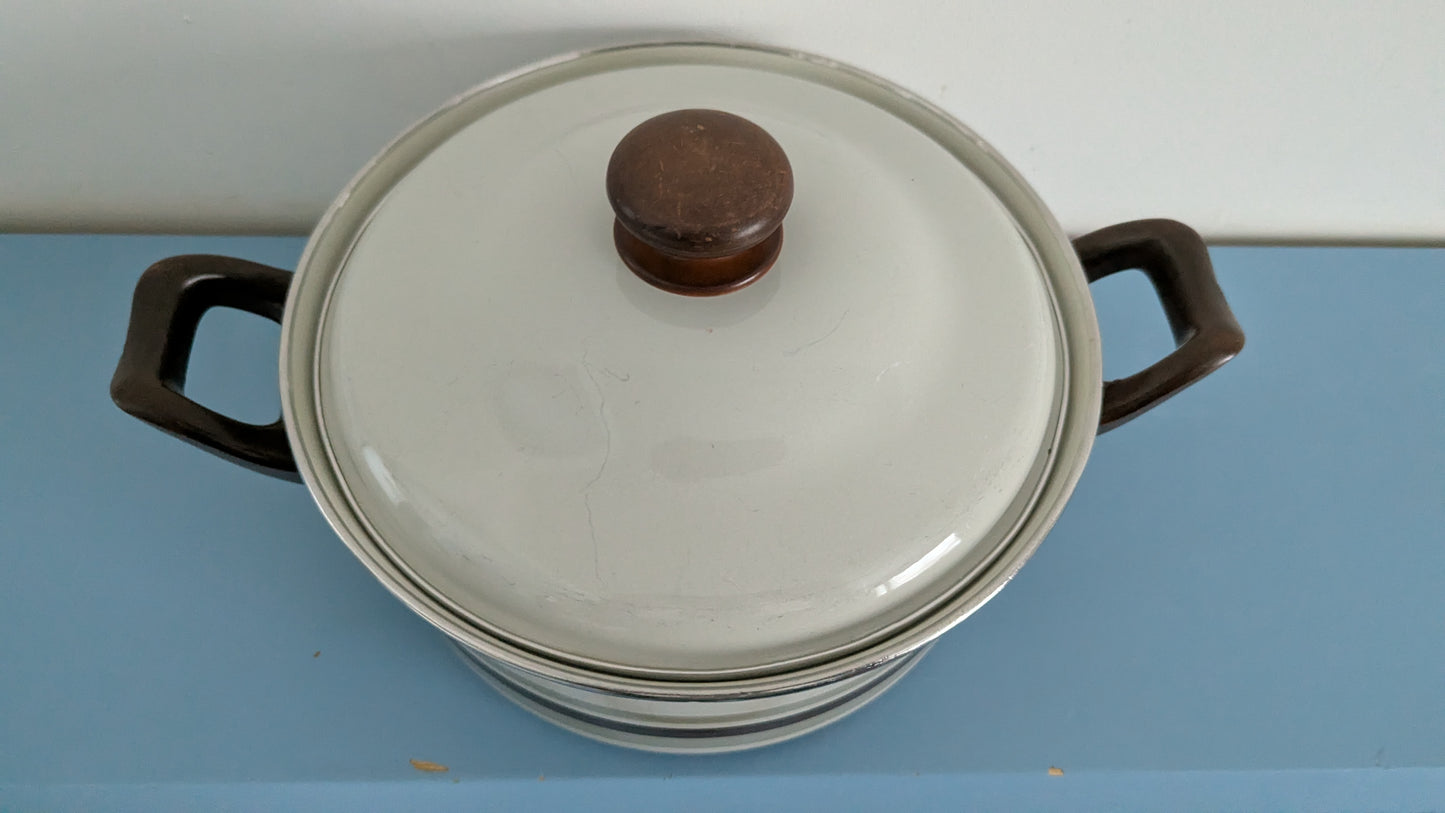 Finel / Arabia - Wihtori Kumina Emalikattila (1978, 2.6 Litraa, Heikki Orvola)