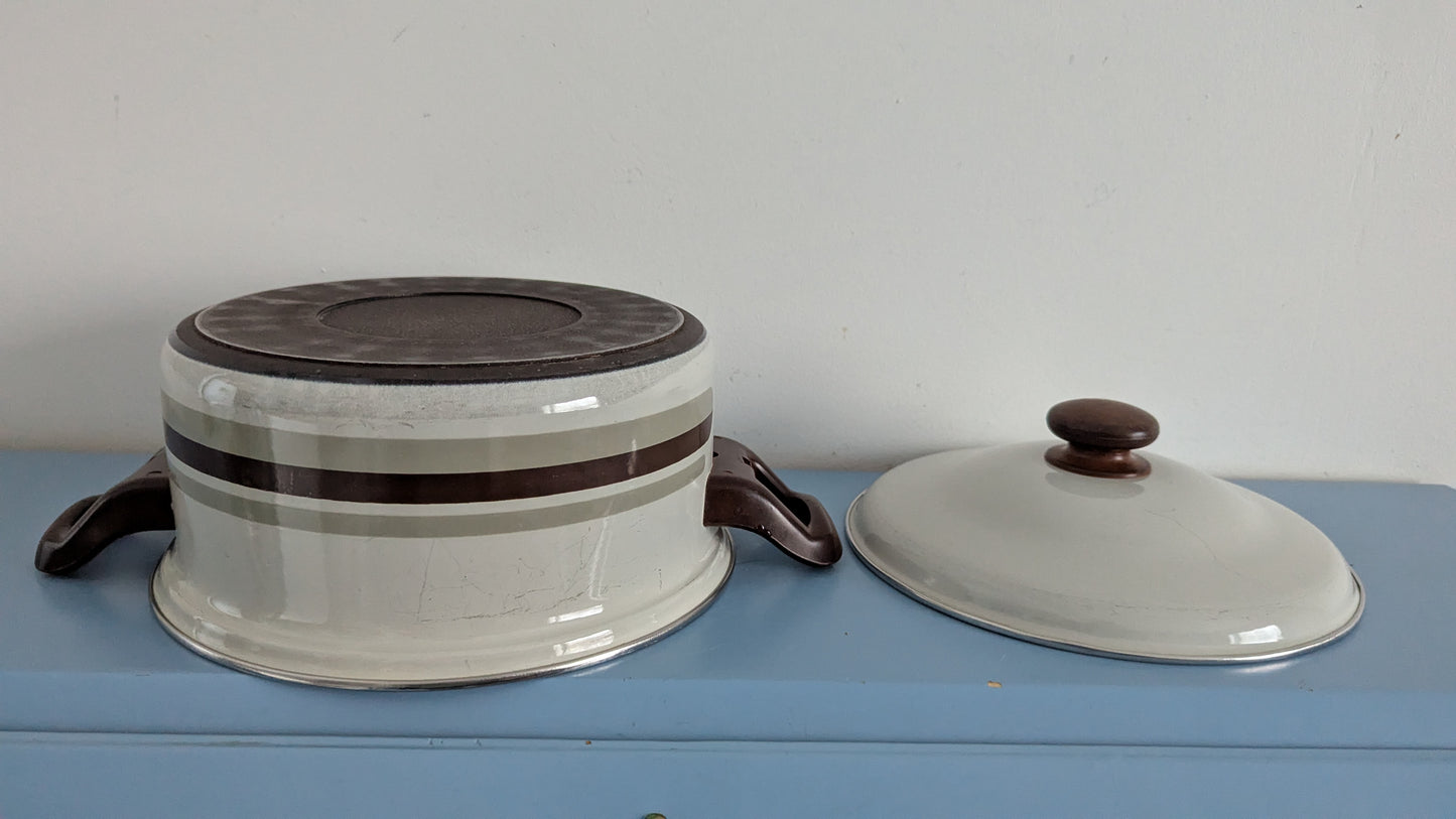 Finel / Arabia - Wihtori Kumina Emalikattila (1978, 2.6 Litraa, Heikki Orvola)