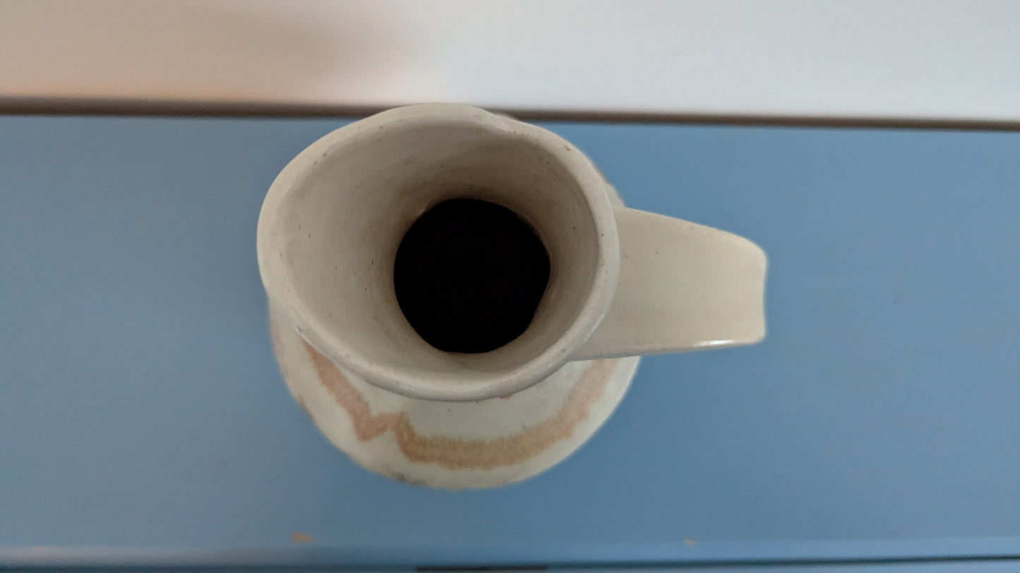 Kupittaan Savi Kannu / Ruukku (1950-luku, Signeerattu)