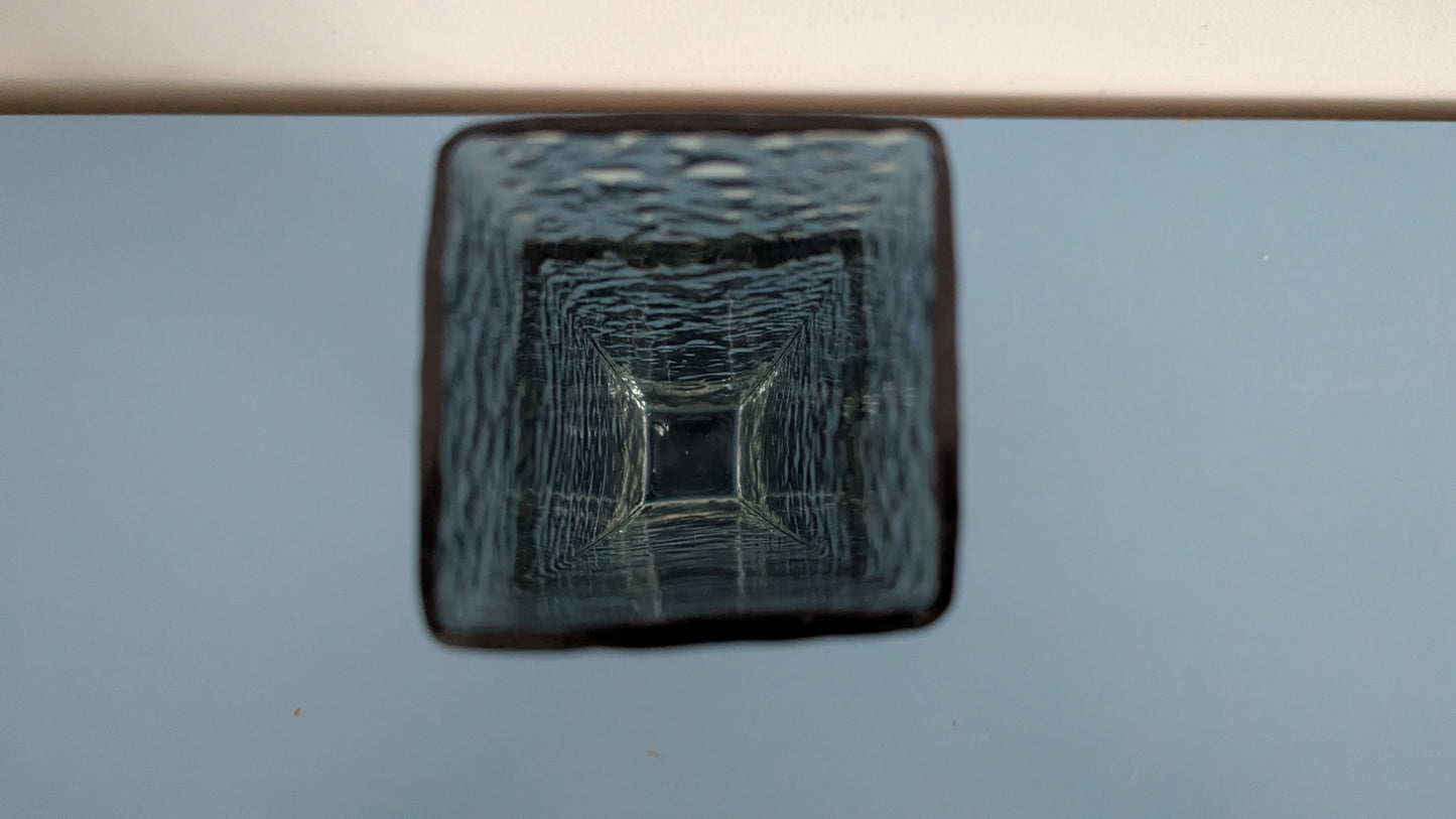 Riihimäen Lasi Maljakko (1970, Hopeapannalla)