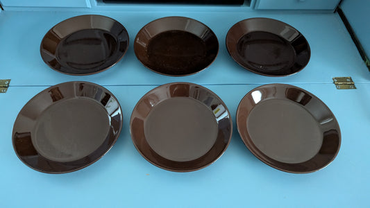 Iittala / Arabia - Teema Leivoslautanen / Leipälautanen (6kpl, Kaj Franck)