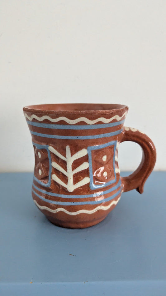 Kupittaan Savi 297 Kolpakko / Tuoppi (1940-luku, Signeerattu, Gudrun Raunio)