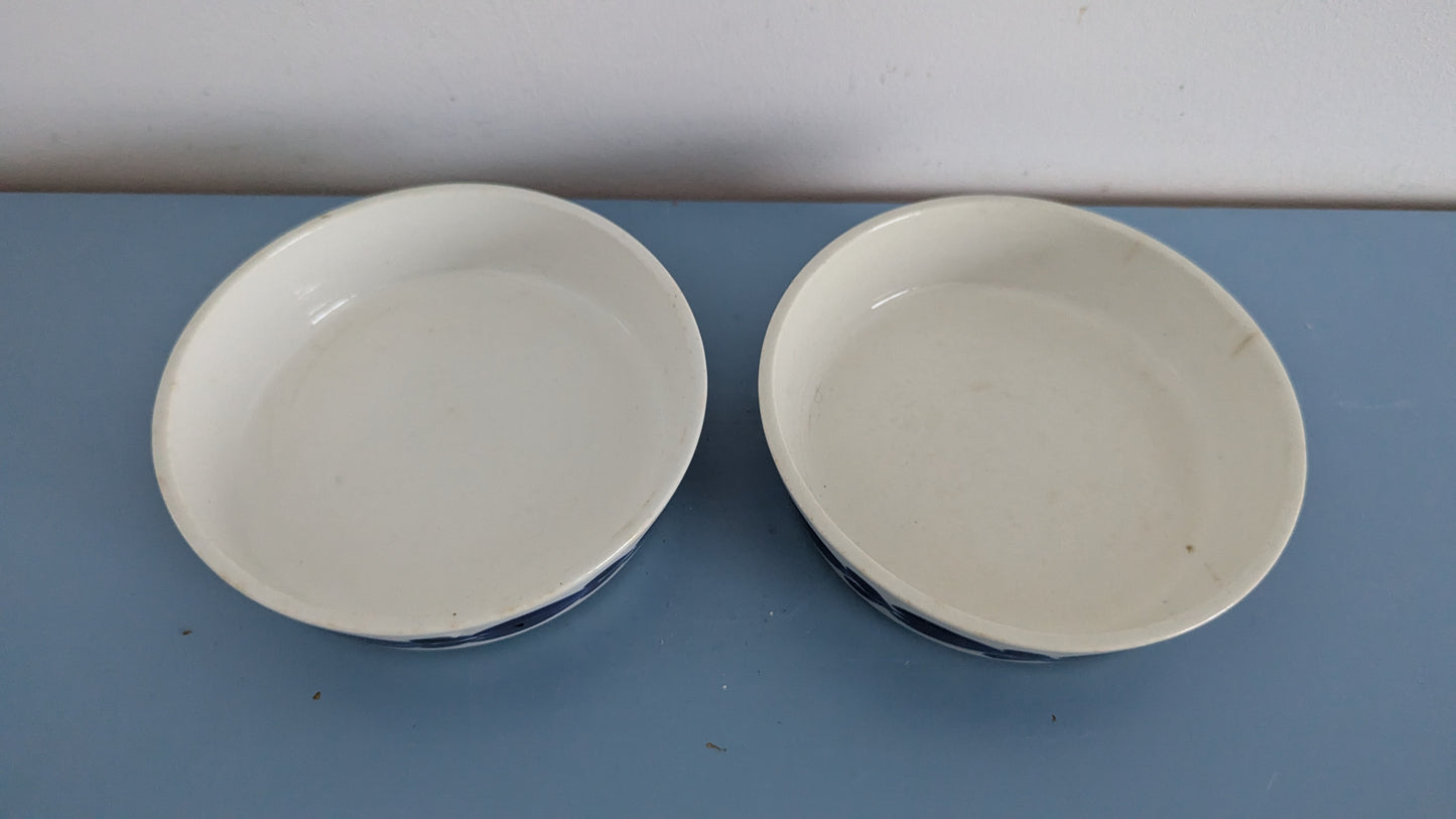 Arabia Bella Kulho / Aluslautanen (2kpl, Signeerattu, Olga Osol)