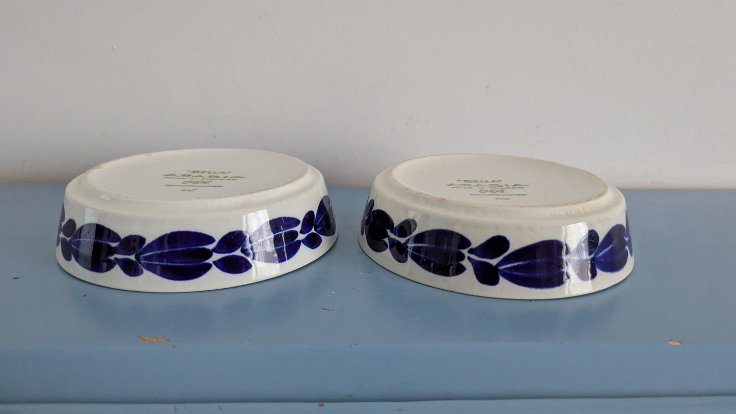 Arabia Bella Kulho / Aluslautanen (2kpl, Signeerattu, Olga Osol)