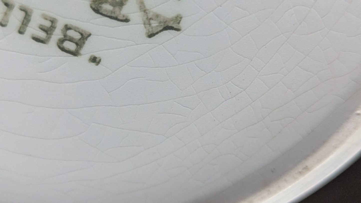 Arabia Bella Kulho / Aluslautanen (2kpl, Signeerattu, Olga Osol)