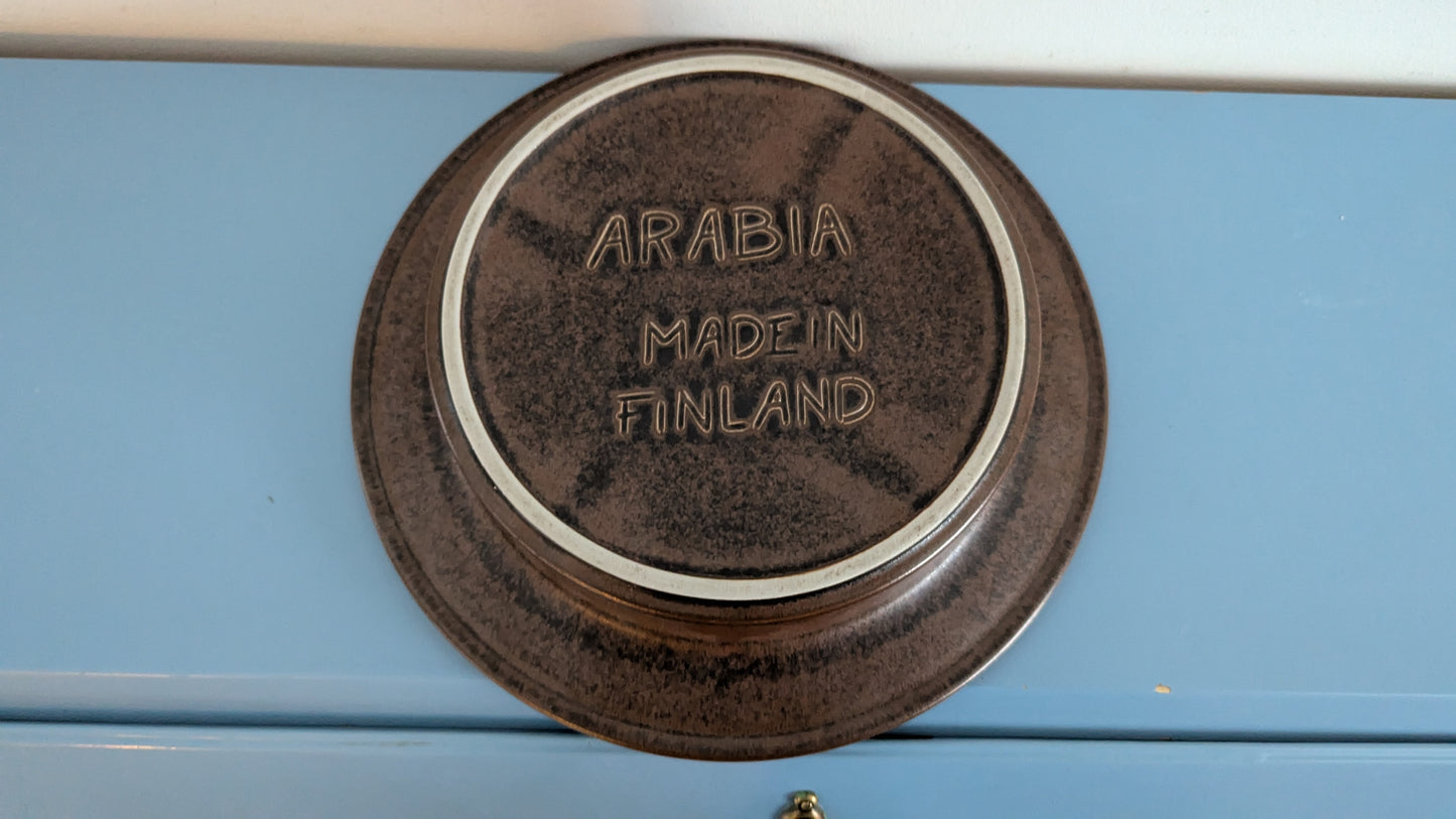 Arabia Ruska Tuhkakuppi / Tuhka-astia (ISO, Halkaisija: 25cm, Ulla Procope)