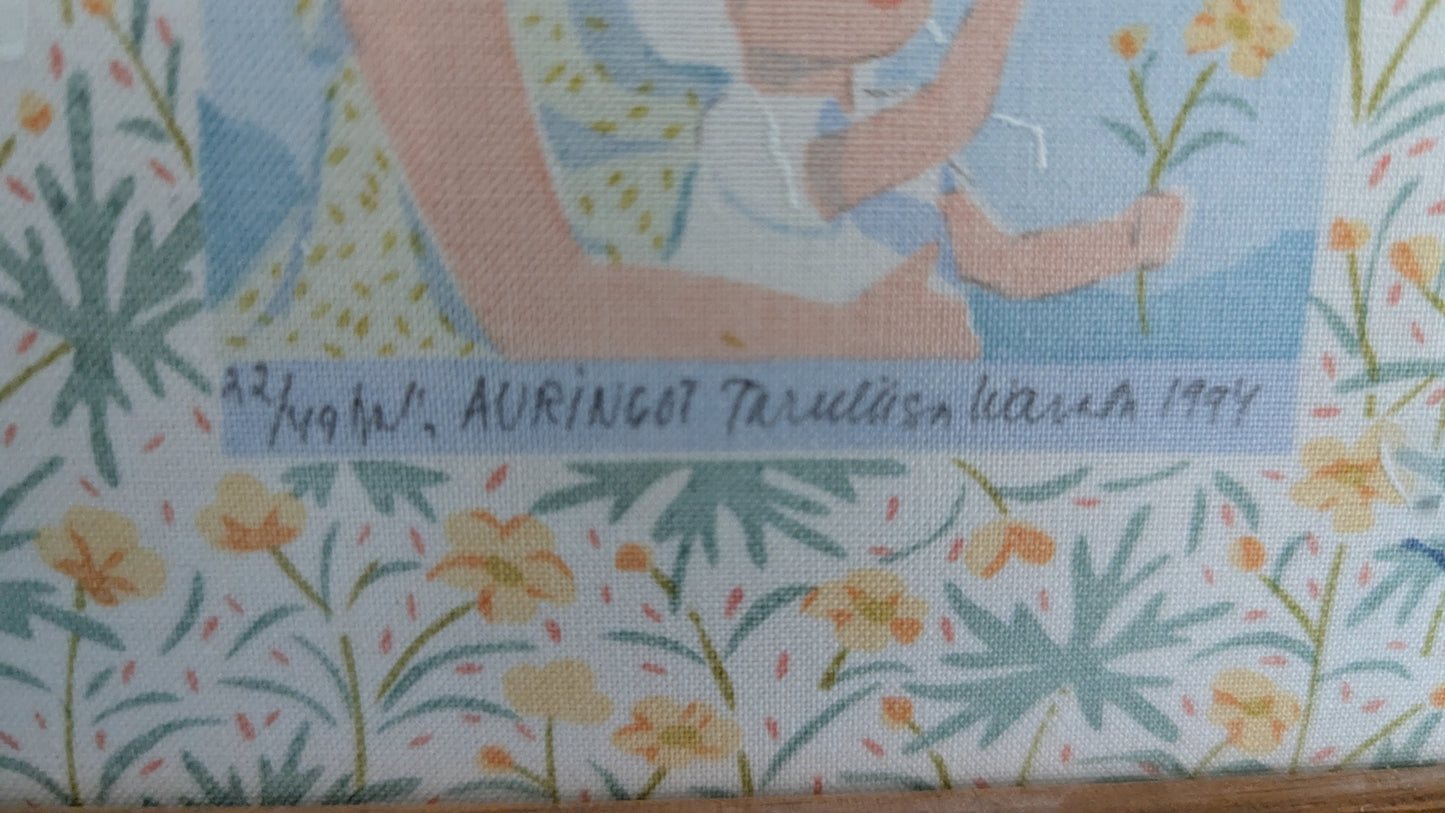 Taruliisa Warsta - Auringot (Signeerattu Grafiikka 1994)