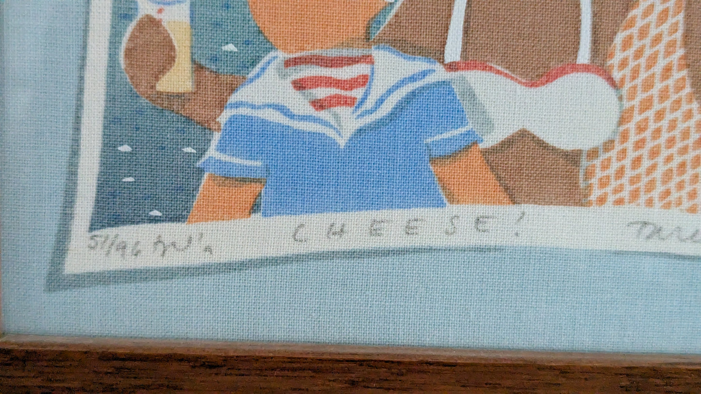 Taruliisa Warsta - Cheese! (Signeerattu Grafiikka 1993)