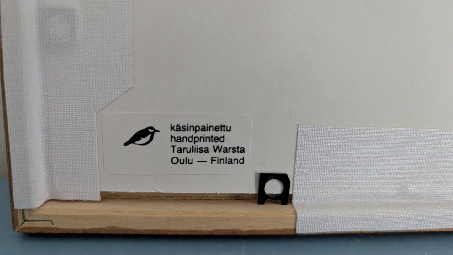 Taruliisa Warsta - Cheese! (Signeerattu Grafiikka 1993)