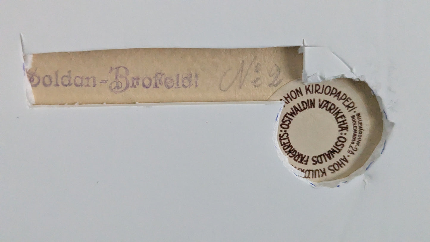 Venny Soldan-Brofeldt - Signeerattu ja Leimattu Kollaasi