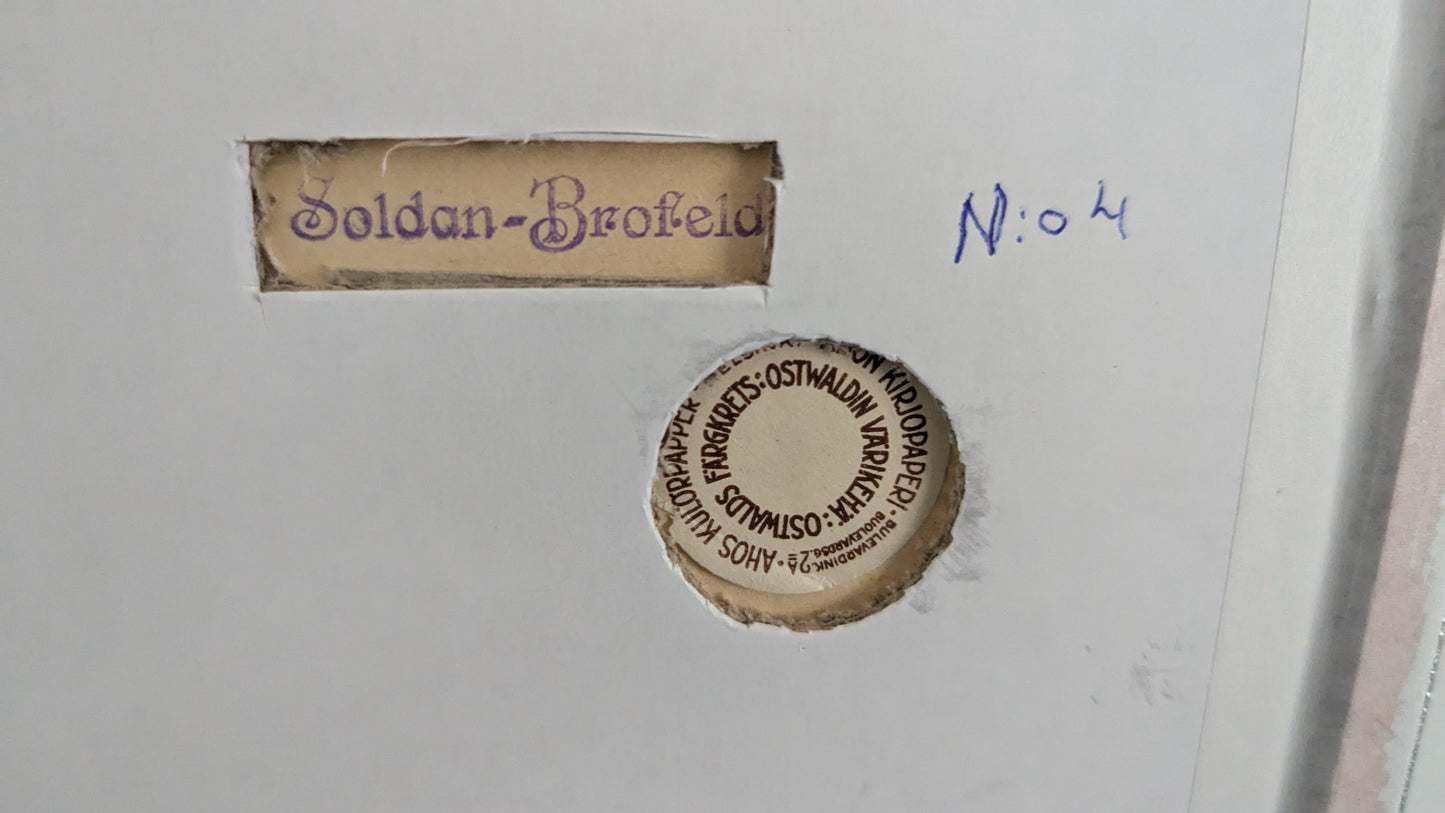 Venny Soldan-Brofeldt - Signeerattu ja Leimattu Kollaasi