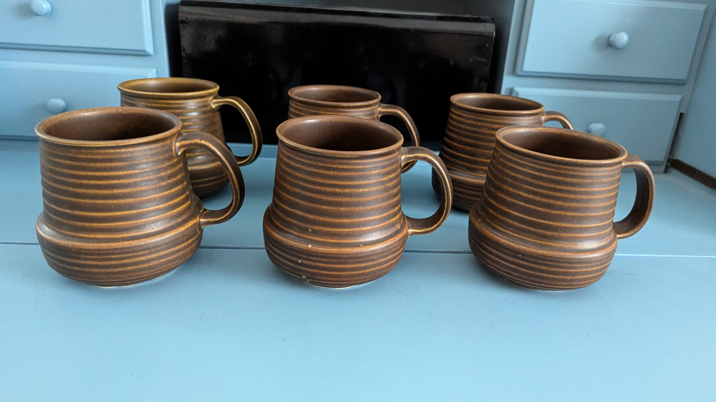 Arabia Kaarna Tuoppi / Kolpakko (6kpl, 1961-1972, Göran Bäck)