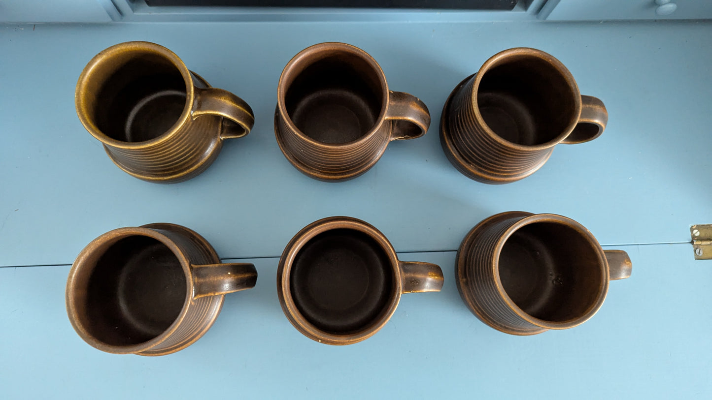 Arabia Kaarna Tuoppi / Kolpakko (6kpl, 1961-1972, Göran Bäck)